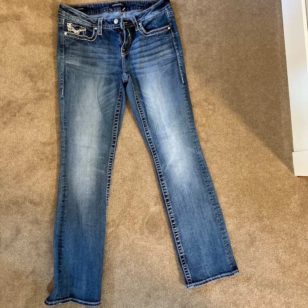 Vigoss slim boot jeans. 10/32.